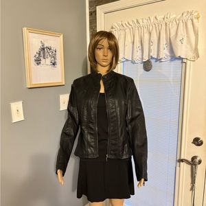 Come‎ Together California Faux Leather Jacket SZ LG